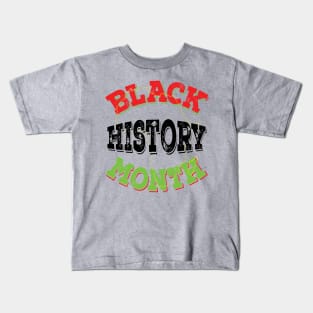 Black History  month Kids T-Shirt